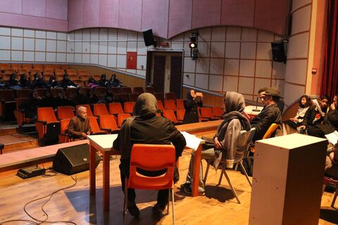 گزارش تصویری از اجرای سه نمایشنامه‌خوانی در کانون مازندران در امتداد رویداد سراسری «هزار رویا، یک نگاه»