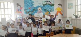 نقاشی و سفال با عطر رمضان در کانون پرورش فکری شاهرود