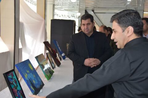 کرمانشاه.  ثلاث باباجانی.  نمایشگاه هنری