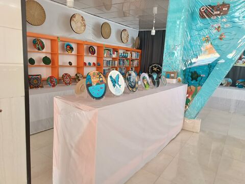 کرمانشاه.  ثلاث باباجانی.  نمایشگاه هنری