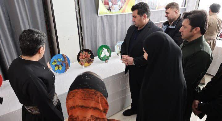 نمایشگاه بزرگ هنرهای تجسمی در مرکز ثلاث باباجانی گشایش یافت