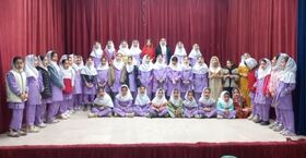 جمع‌خوانی سوره ناس توسط اعضای کودک مرکز روانسر