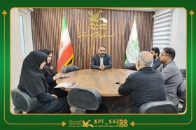 نشست مدیرکل کانون خوزستان با داوران جشنواره «نغمه‌های روشن فردا»