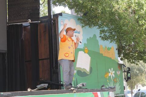 اجرای تماشاخانه سیار کانون پرورش فکری کودکان و نوجوانان در شهرستان گتوند