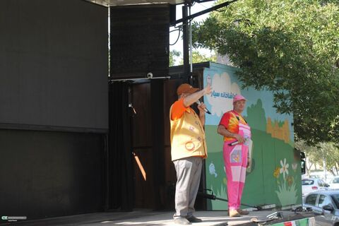 اجرای تماشاخانه سیار کانون پرورش فکری کودکان و نوجوانان در شهرستان گتوند