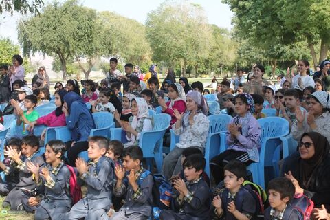 اجرای تماشاخانه سیار کانون پرورش فکری کودکان و نوجوانان در شهرستان گتوند