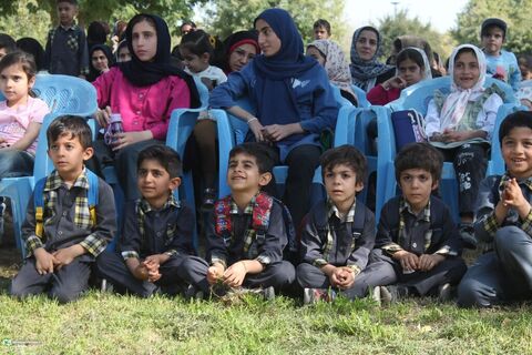 اجرای تماشاخانه سیار کانون پرورش فکری کودکان و نوجوانان در شهرستان گتوند