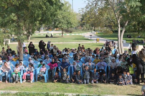 اجرای تماشاخانه سیار کانون پرورش فکری کودکان و نوجوانان در شهرستان گتوند