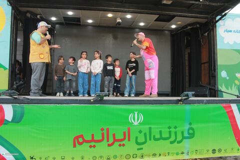 اجرای تماشاخانه سیار در شهرستان شوشتر