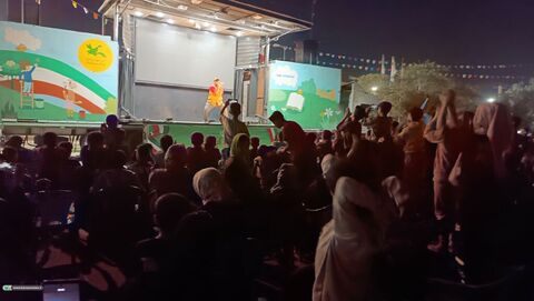 اجرای تماشاخانه سیار کانون پرورش فکری در شهرستان باوی