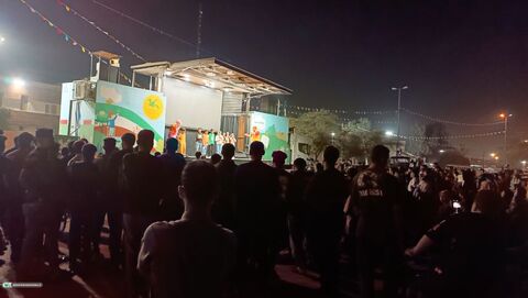 اجرای تماشاخانه سیار کانون پرورش فکری در شهرستان باوی