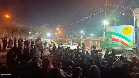 اجرای تماشاخانه سیار کانون پرورش فکری در شهرستان باوی