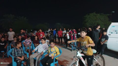 اجرای تماشاخانه سیار کانون پرورش فکری در شهرستان باوی