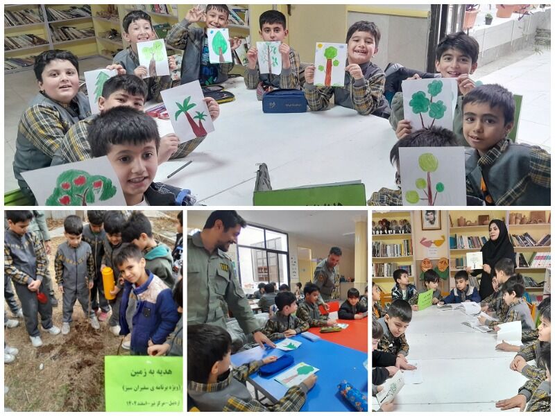 برنامه زیست محیطی«سفیران سبز» در کانون نیر اجرا شد