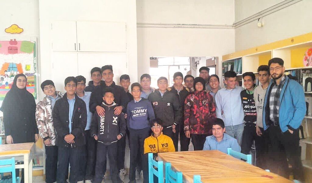 اجرای طرح کانون مدرسه در روستای رباط مراد شهرستان خمین