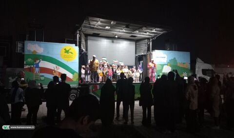 اجرای «بچه زرنگ» در دومین روز حضور تماشاخانه سیار کانون در خوزستان
