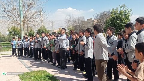 اجرای «بچه زرنگ» در سومین روز حضور تماشاخانه سیار کانون در خوزستان