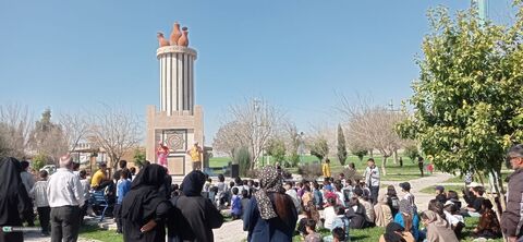 اجرای «بچه زرنگ» در سومین روز حضور تماشاخانه سیار کانون در خوزستان