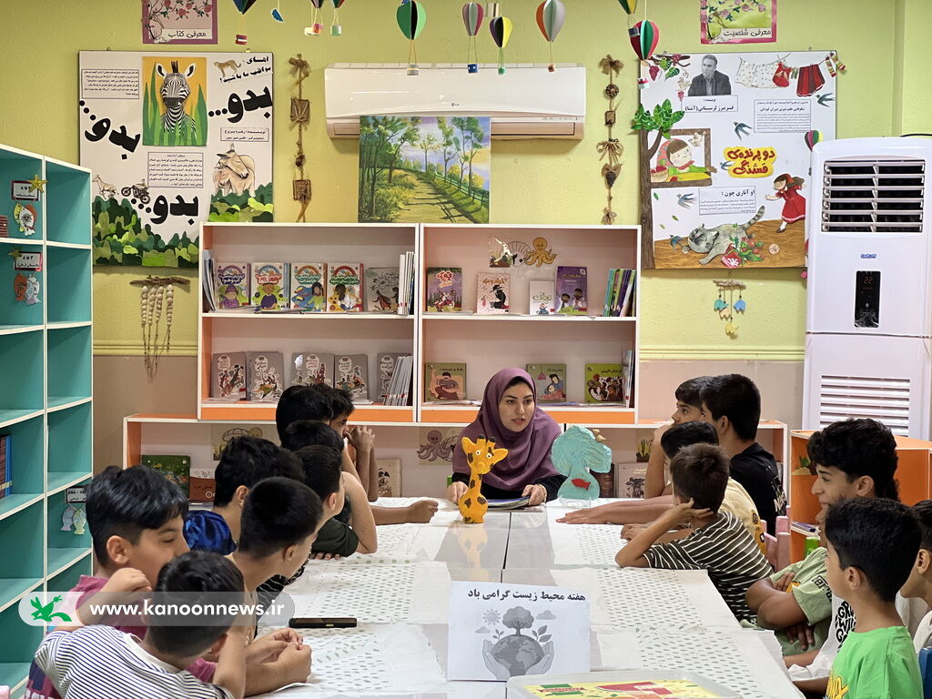 هفته محیط زیست در مراکز کانون استان بوشهربه روایت تصویر 2 دوستی کانونیها با طبیعت در هفته محیط زیست