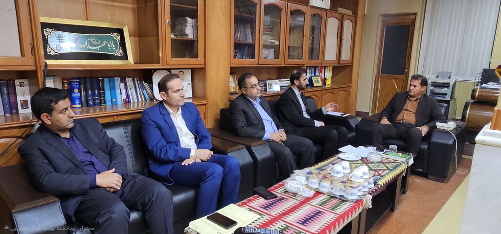 دیدار مدیرکل کانون پرورش فکری کودکان و نوجوانان کهگیلویه و بویراحمد با فرماندار بویراحمد دیدار مدیرکل کانون پرورش فکری کودکان و نوجوانان کهگیلویه و بویراحمد با فرماندار بویراحمد