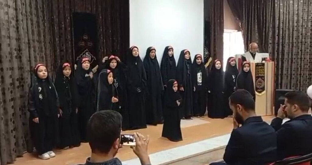 کودکان عاشورایی.مراکز سمنان «میثاق سرخ» دختران سرخه با آرمانهای کربلا