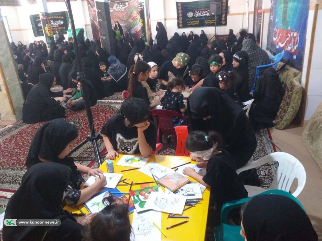 شیرخوارگان_مرکزی برپایی غرفه کانون جاورسیان در همایش «شیرخوارگان حسینی»