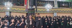 چهارمین آیین «تجمع کودکان عاشورایی» در کنگاور برگزار شد