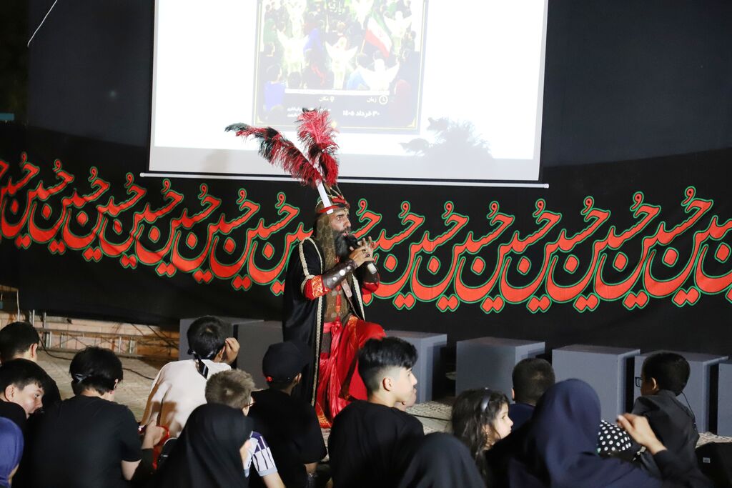 برگزاری چهارمین گردهمایی کودکان عاشورایی به همت کانون قزوین