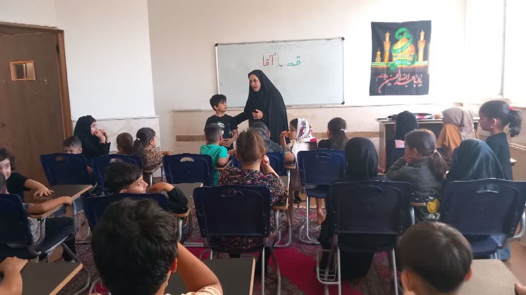 کرمانشاه. کرند غرب. قصه امام کانون کرند غرب ویژهبرنامه «قصه آقا» را برگزار کرد