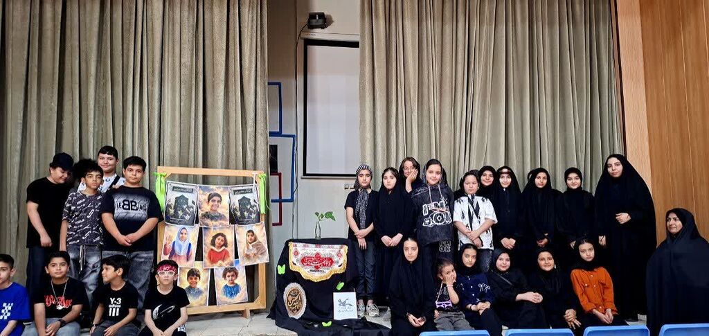 قرچک 2 گردهمایی کودکان عاشورایی «بچههای کوچه کانون» در مرکز قرچک۲