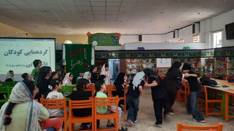 برگزاری گردهمایی کودکان عاشورایی در مراکز فرهنگی و هنری کانون قزوین