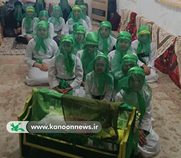 نمایش صحنهای_مرکزی روایت صحنهای واقعهی عاشورا توسط اعضای کانون قالهر
