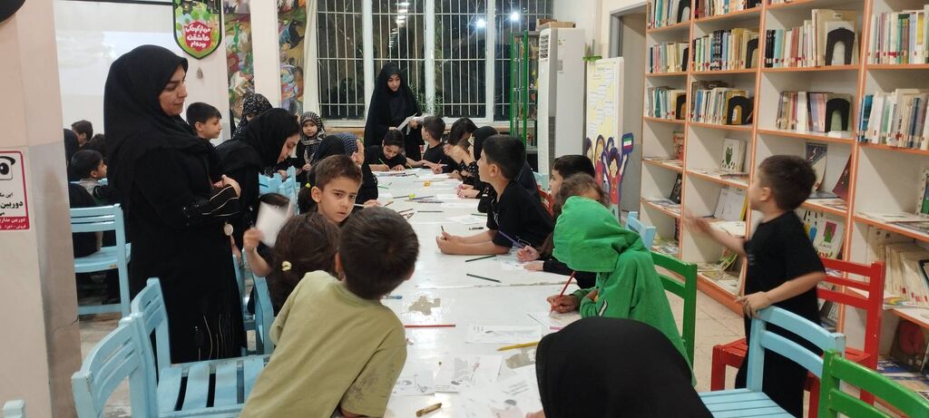مشق دلدادگی عاشورا به زبان کودکان و نوجوانان مشق دلدادگی عاشورا به زبان کودکان و نوجوانان