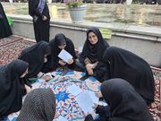 برگزاری دورهمی ادبی در حسینیه نوجوانان حرم مطهر رضوی