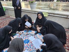 برگزاری دورهمی ادبی در حسینیه نوجوانان حرم مطهر رضوی