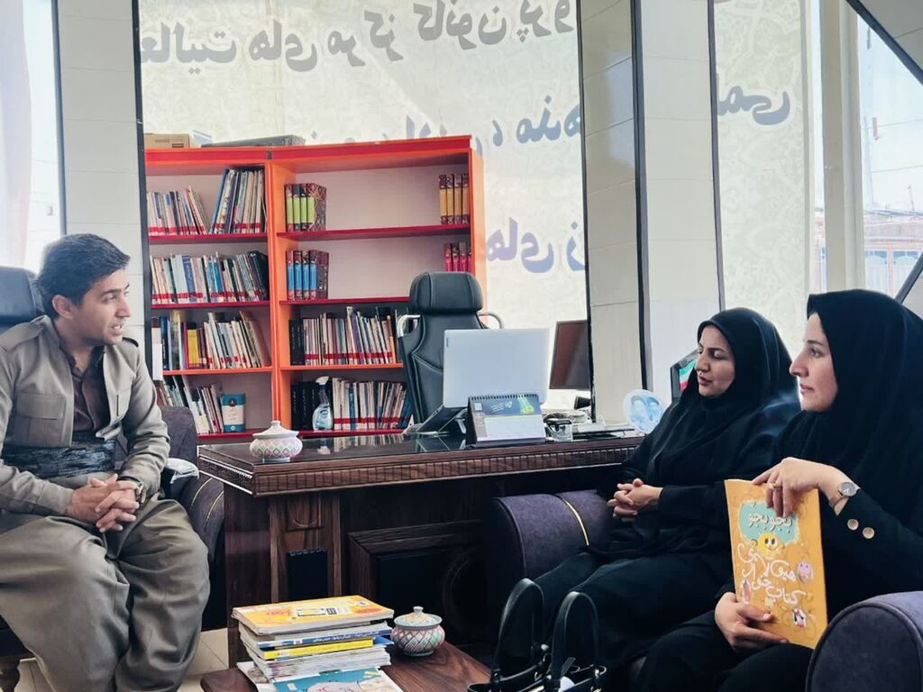 کرمانشاه. ثلاث باباجانی. بازدید کارشناسان دادگستری ثلاث باباجانی از مرکز کانون پرورش فکری بازدید کردند