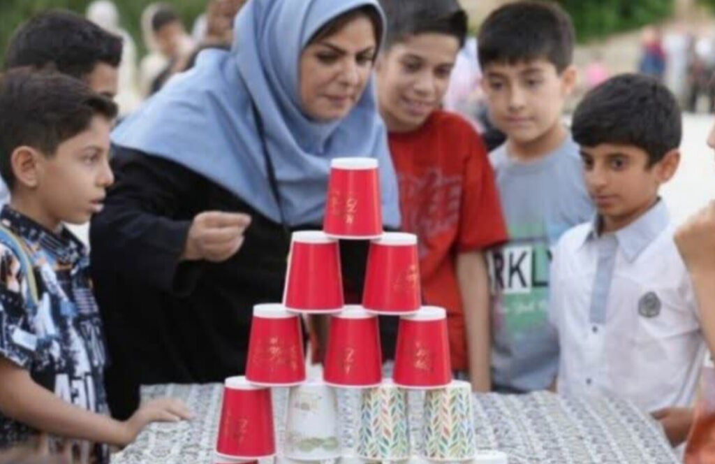 کرمانشاه. مرکز شماره ۵. بازی اجرای برنامه «بازی، شادی و خلاقیت» در مرکز شماره ۵ کانون کرمانشاه