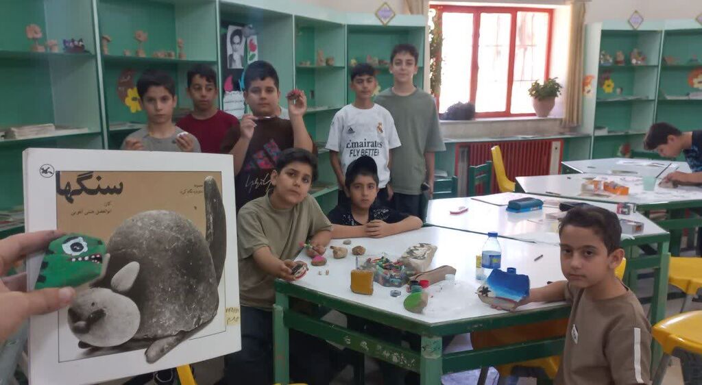 کرمانشاه. جوانرود، سنگها کارگاهی با محوریت کتاب «سنگها» در کانون جوانرود برگزار شد