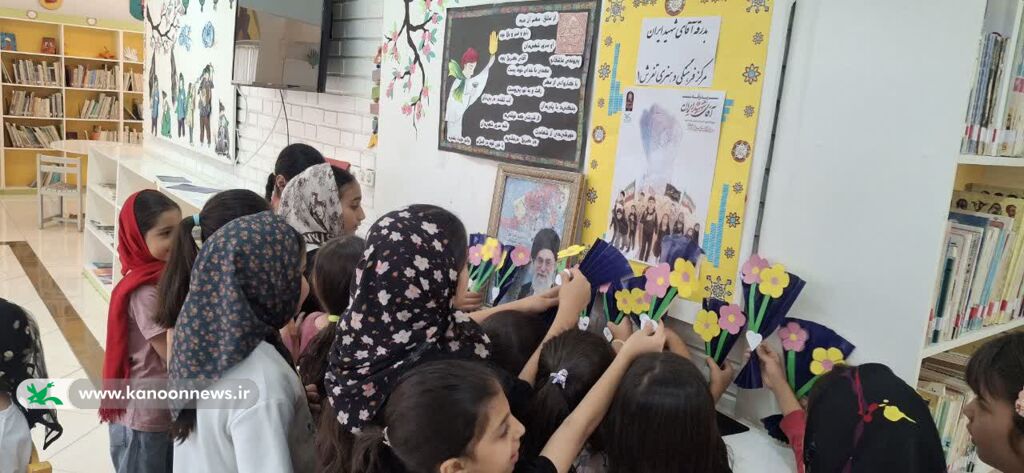 وداع با رهبر شهید_مرکزی وداعِ لطیف و عهدِ سبزِ اعضای کانون تفرش با قائد شهید