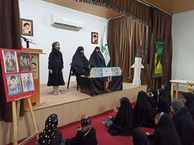 برگزاری مراسم وداع با امام شهید در کانون آزادشهر
