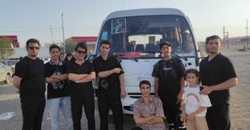 اعزام کاروان نوجوانان عضو کانون پرورش فکری کودکان و نوجوانان کردستان به شهر مقدس قم