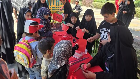 گزارش تصویری فعالیت‌های موکب کانون خراسان رضوی همزمان با تشییع پیکر رهبر شهید