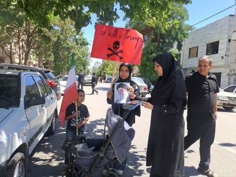 گزارش تصویری فعالیت‌های موکب کانون خراسان رضوی همزمان با تشییع پیکر رهبر شهید