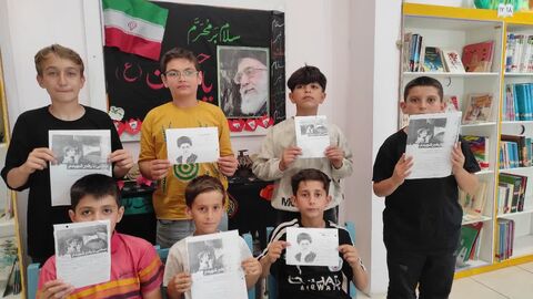 ویژه برنامه های فرهنگی به مناسبت وداع با رهبر شهید قائد اعظم حضرت آیت الله خامنه ای در مراکز کانون پرورش فکری کودکان و نوجوانان استان آذربایجان غربی