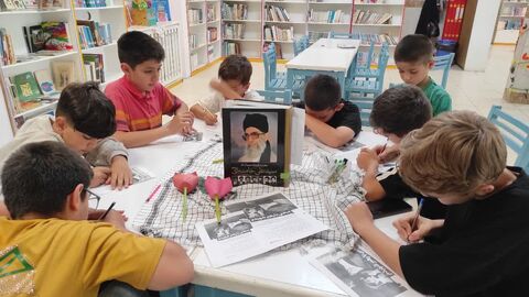 ویژه برنامه های فرهنگی به مناسبت وداع با رهبر شهید قائد اعظم حضرت آیت الله خامنه ای در مراکز کانون پرورش فکری کودکان و نوجوانان استان آذربایجان غربی
