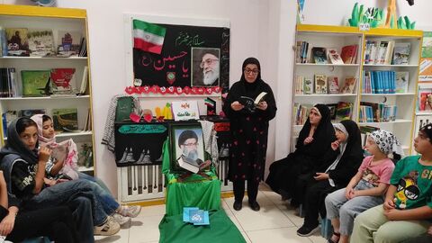 ویژه برنامه های فرهنگی به مناسبت وداع با رهبر شهید قائد اعظم حضرت آیت الله خامنه ای در مراکز کانون پرورش فکری کودکان و نوجوانان استان آذربایجان غربی