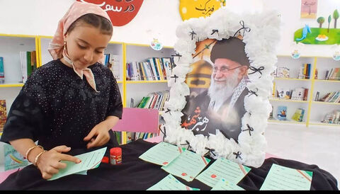 اجرای برنامه‌های فرهنگی، هنری و ادبی مراکز کانون اردبیل در ایام وداع و تشییع پیکر مطهر رهبر شهید
