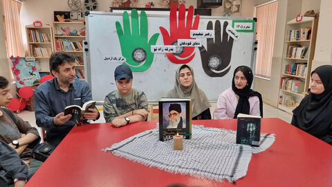 اجرای برنامه‌های فرهنگی، هنری و ادبی مراکز کانون اردبیل در ایام وداع و تشییع پیکر مطهر رهبر شهید