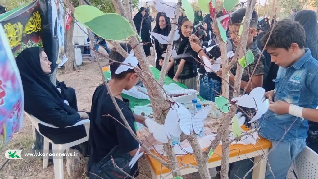 غرفهی کانون استان مرکزی در قلبِ آیین بزرگداشت شهیدِ خدمت در رباطمراد
