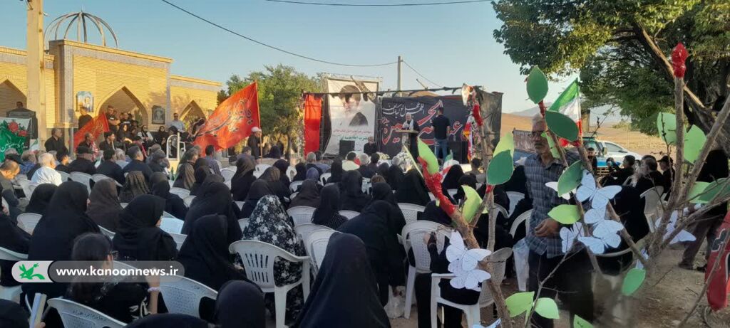غرفهی کانون استان مرکزی در قلبِ آیین بزرگداشت شهیدِ خدمت در رباطمراد